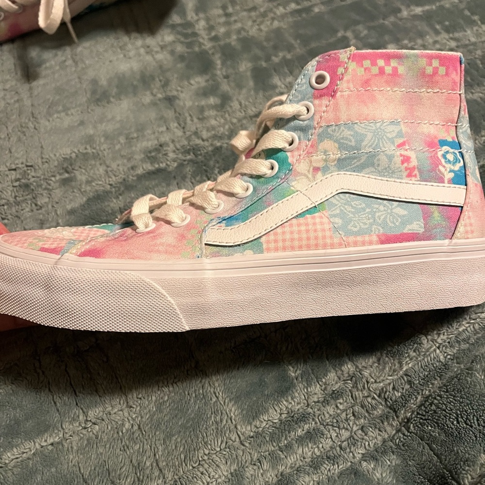 New Colorful High-Top Vans